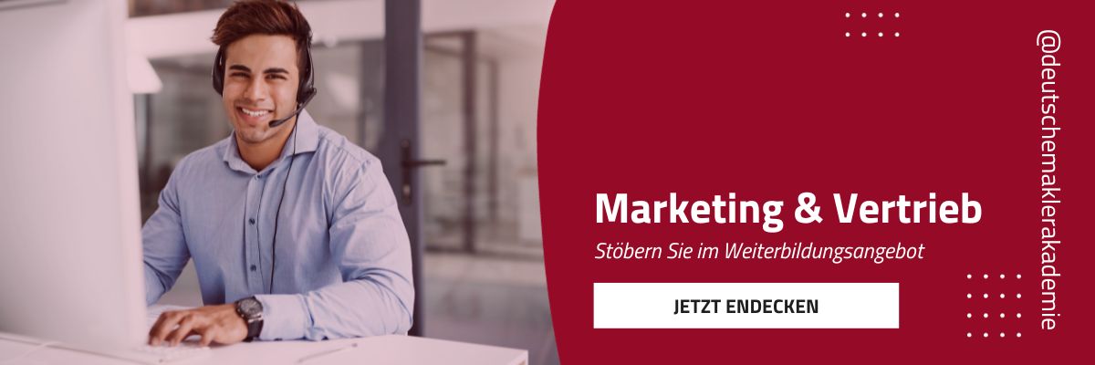 Weiterbildung im Bereich Marketing Vertrieb Versicherungsvermittlung - Deutsche Makler Akademie