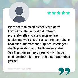 34 d Feedback Geprüfte/r Versicherungsfachmann/-frau IHK - ONLINE