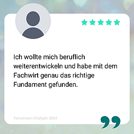 Feedback Bachelor Professional Versicherung