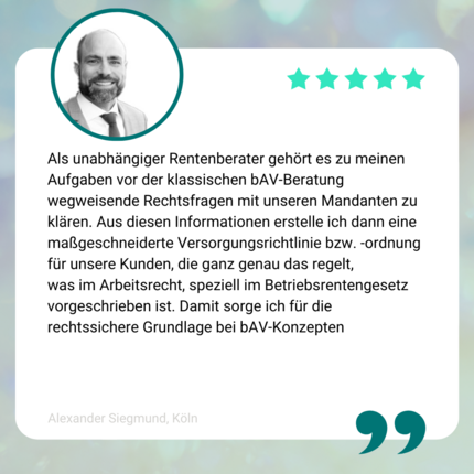 Teilnehmerstimme - Sachkundelehrgang Rentenberater 