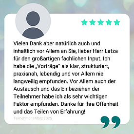 Feedback Experte/-in Sach-Industrieversicherungen
