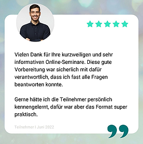 Feedback - Immobiliardarlehensvermittler 34i - DMA