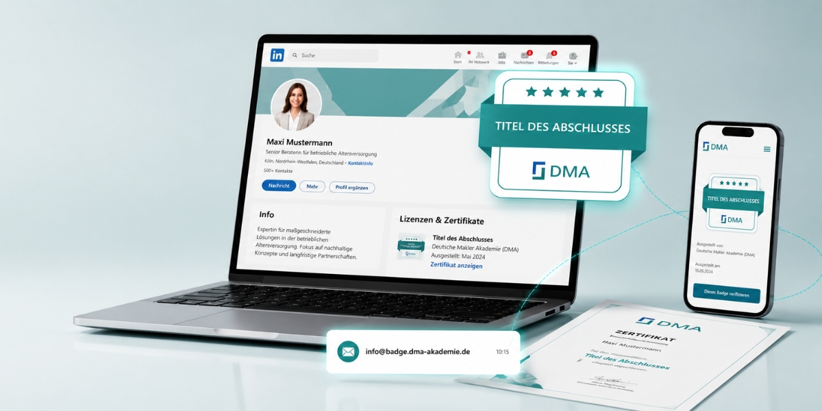 Open Badges - Deutsche Makler Akademie 